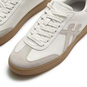 FITFLOP The Dash Mens T-Toe Leather/Suede Sneakers (Men)