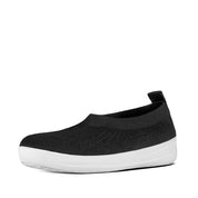 FITFLOP Uberknit Slip-On Ballerina With Bow (Women)