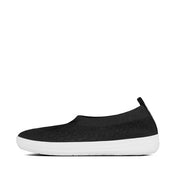 FITFLOP Uberknit Slip-On Ballerina With Bow (Women)