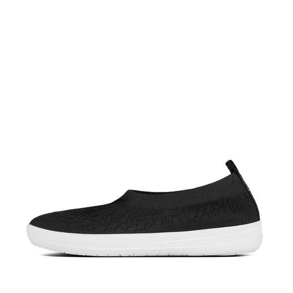 UBERKNIT SLIP-ON BALLERINA WITH BOW