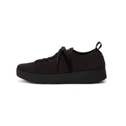 FITFLOP Rally e01 MULTI-KNIT Black Trainers (Women)