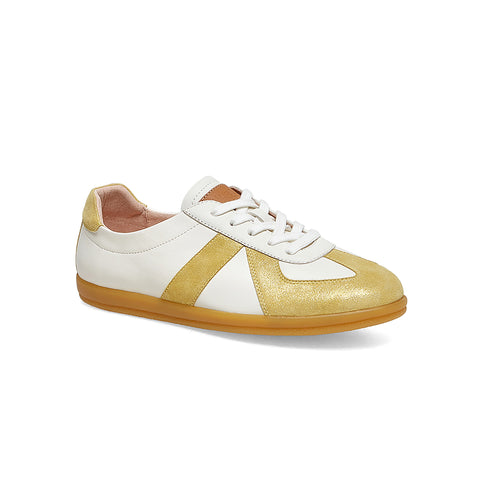 Hush Puppies GAT White with Gold (Women)