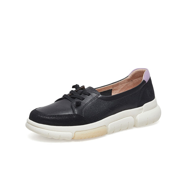 Hush Puppies Perfect Fit Black with White (Women)