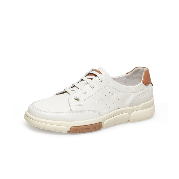 Hush Puppies Nature Connect White with Brown (Men)