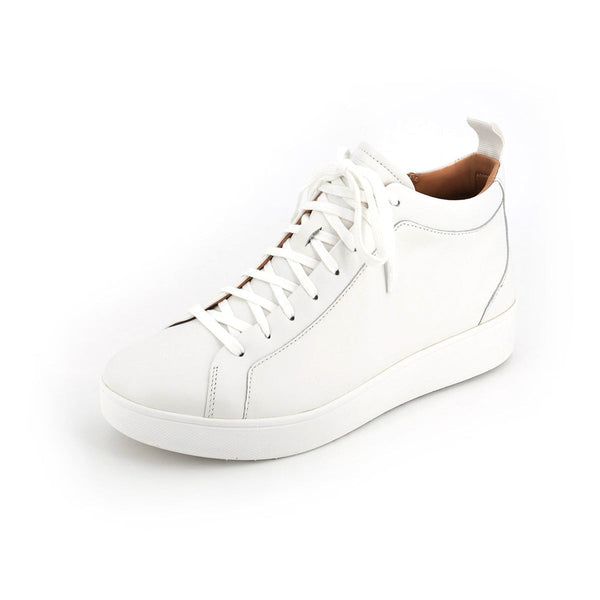 FitFlop RALLY LEATHER HIGH-TOP SNEAKERS (Women)