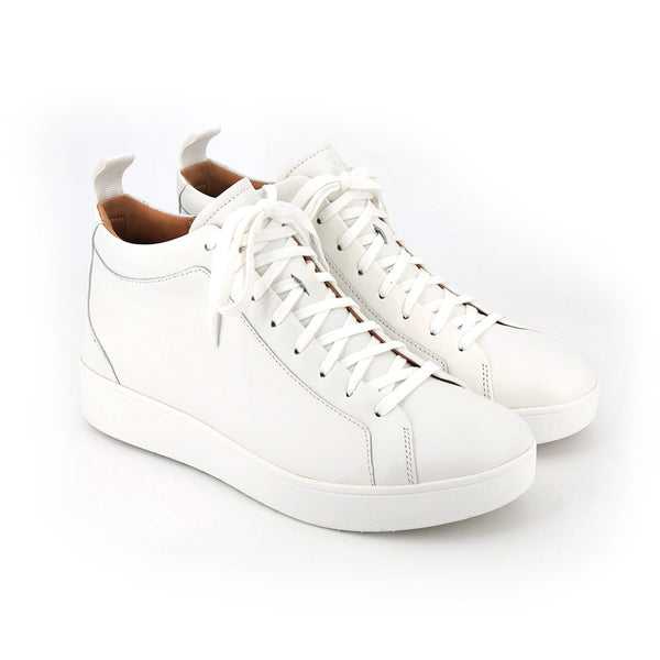 FitFlop RALLY LEATHER HIGH-TOP SNEAKERS (Women)