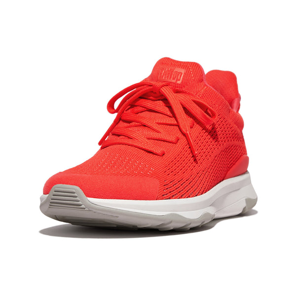 FitFlop - Vitamin FFX Knit Sports Sneakers Neon Orange (Women)